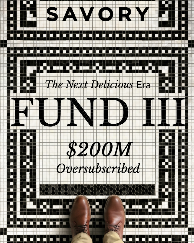 Savory Fund Closes Oversubscribed $201.5 Million Fund III on October 13